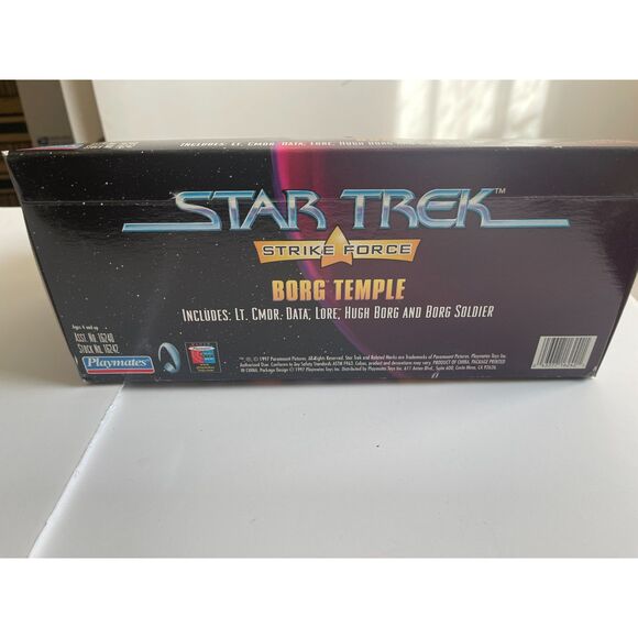 VTG Star Trek Strike Force Borg Temple Playset Collectors Edition 1997 Playmates - Picture 4 of 11